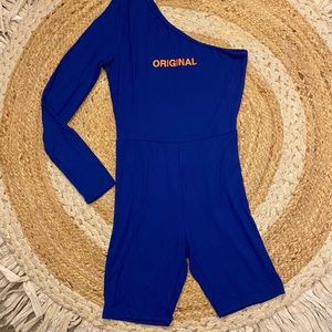 FASHIONNOVA asymmetrical onesie